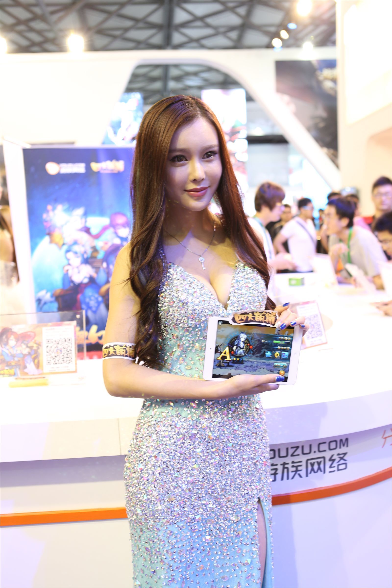 Chinajoy2014游族网络展台女神超清合集 1